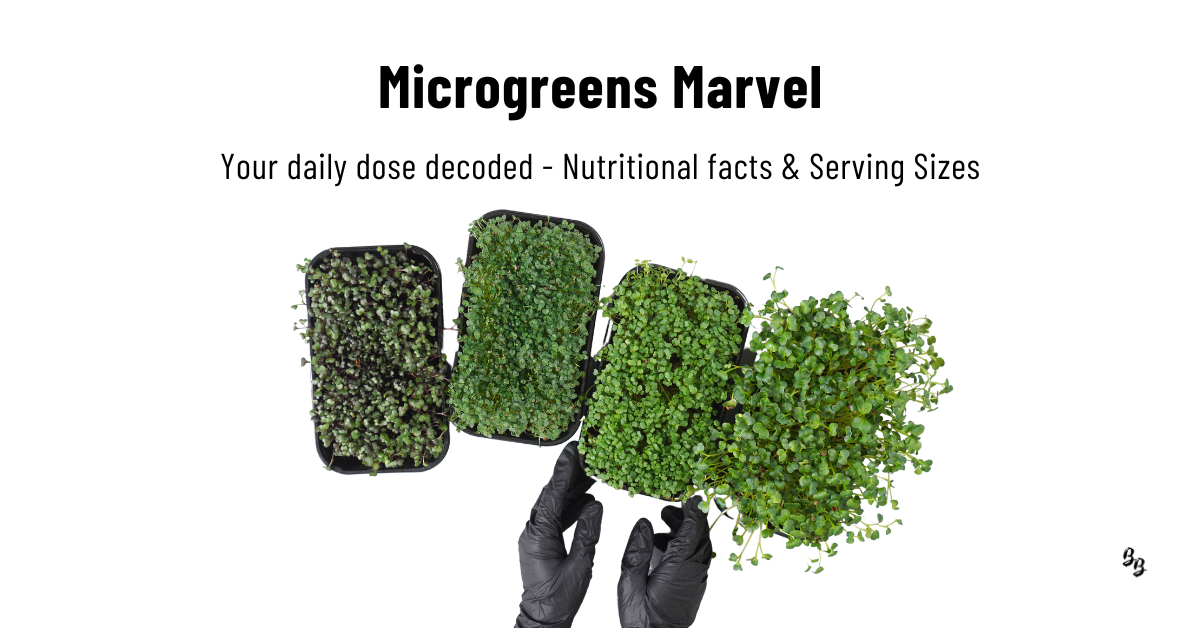 Microgreens, serving size, nutrition, vitamin a, vitamin c, vitamin k, iron, calcium